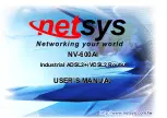 netsys NV-600AI User Manual предпросмотр