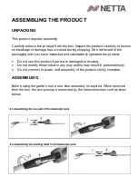 Preview for 7 page of netta 103022 User Instruction