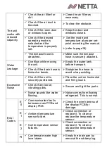 Preview for 21 page of netta 103893 User Instruction