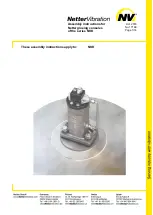 NetterVibration NKK Assembly Instructions Manual preview