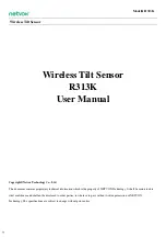 Предварительный просмотр 1 страницы netvox R313K User Manual