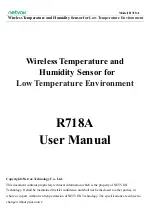 Предварительный просмотр 1 страницы netvox R718A User Manual