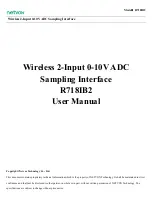 netvox R718IB2 User Manual предпросмотр