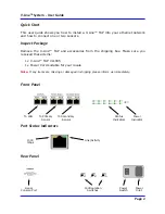 Preview for 2 page of Network Critical V-Line VL1005 User Manual