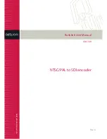 Network Electronics ADC-SDI User Manual preview