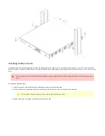 Предварительный просмотр 32 страницы Network Equipment Technologies SBC 2000 Manual