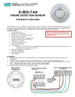 Предварительный просмотр 1 страницы Network Technologies Incorporated E-SDS-TAA Installation Instruction