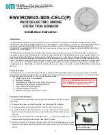 Network Technologies Incorporated ENVIROMUX-SDS-CELC Installation Instruction предпросмотр