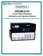 Network Technologies KEEMUX-P2 Installation And Operation Manual предпросмотр