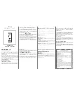 Preview for 1 page of Network Thermostat GE22-NX Operating Instructions