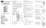 Network Thermostat NetX NT-URS Installation Manual preview