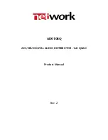 network AD0108Q Product Manual preview