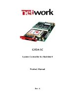 network GYDA-SC Product Manual preview