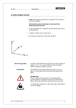 Preview for 21 page of NETZSCH LFA 447 Nanoflash Operating Instructions Manual