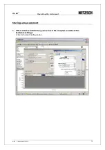 Preview for 63 page of NETZSCH LFA 447 Nanoflash Operating Instructions Manual