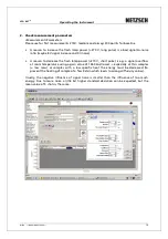 Preview for 64 page of NETZSCH LFA 447 Nanoflash Operating Instructions Manual