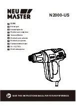 NEU MASTER N2000-US Quick Start Manual preview