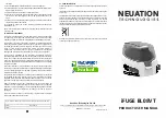 Neuation iFuge BL08 VT Product User Manual preview