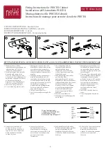 Предварительный просмотр 2 страницы Neue PISCES CABM13 Fitting Instructions Manual