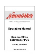 Предварительный просмотр 1 страницы Neumaerker 05-50370 Operating Manual