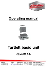 Neumaerker 12-40600DT Operating Manual предпросмотр