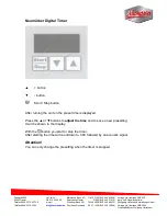 Preview for 8 page of Neumaerker 12-40710DT Operating Manual