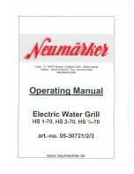 Neumaerker HS 1-70 Operating Manual preview