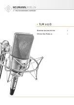 Neumann.Berlin TLM 103 D Operating Manual предпросмотр