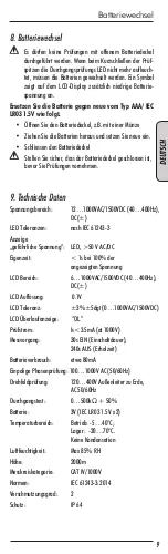 Предварительный просмотр 9 страницы Neumann 2045flex Instruction Manual