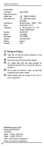 Предварительный просмотр 20 страницы Neumann 2045flex Instruction Manual