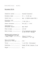 Предварительный просмотр 5 страницы Neumann KM 53c Specifications