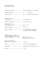 Предварительный просмотр 6 страницы Neumann KM 53c Specifications