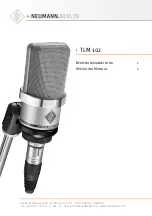 Предварительный просмотр 1 страницы Neumann TLM 102 Operating Manual