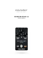 Preview for 1 page of Neunaber ECHELON ECHO v2 User Manual