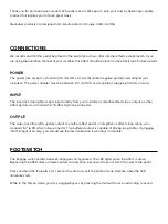 Preview for 2 page of Neunaber ECHELON ECHO v2 User Manual