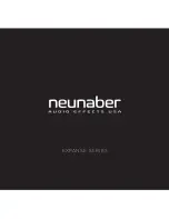 Neunaber Expanse Series User Manual preview