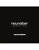 Предварительный просмотр 20 страницы Neunaber NEURON User Manual