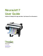 Предварительный просмотр 1 страницы Neuralog NeuraJet17 User Manual