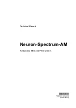 Neurosoft Neuron-Spectrum-AM Technical Manual preview