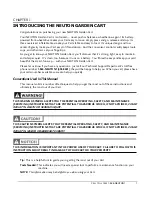 Preview for 5 page of Neuton Garden Cart Safety & Operating Instructions Manual