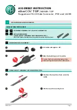 Preview for 1 page of NEUTRIK etherCON TOP Assembly Instruction
