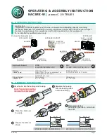 Предварительный просмотр 1 страницы NEUTRIK NAC3MX-W powerCON TRUE1 Operating & Assembly Instruction