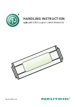 NEUTRIK NAO4MW-A Handling Instructions preview