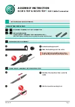 Предварительный просмотр 1 страницы NEUTRIK NC3FX-TOP Assembly Instruction