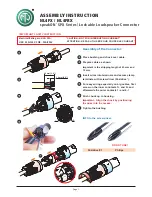 Preview for 1 page of NEUTRIK NL4FX Assembly Instructions/Use And Care Manual