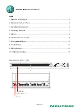 Preview for 2 page of NEUTRIK NPPA-TT-SD25 Instruction Manual