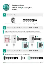 Preview for 1 page of NEUTRIK XIRIUM PRO NXPMA Instruction