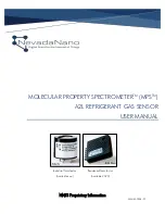 NEVADANANO MOLECULAR PROPERTY SPECTROMETER A2L IS User Manual preview