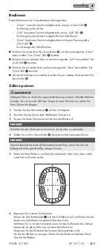 Предварительный просмотр 8 страницы Nevadent 290415 Operating Instructions Manual