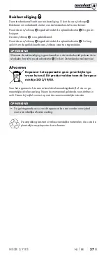 Предварительный просмотр 40 страницы Nevadent 290415 Operating Instructions Manual